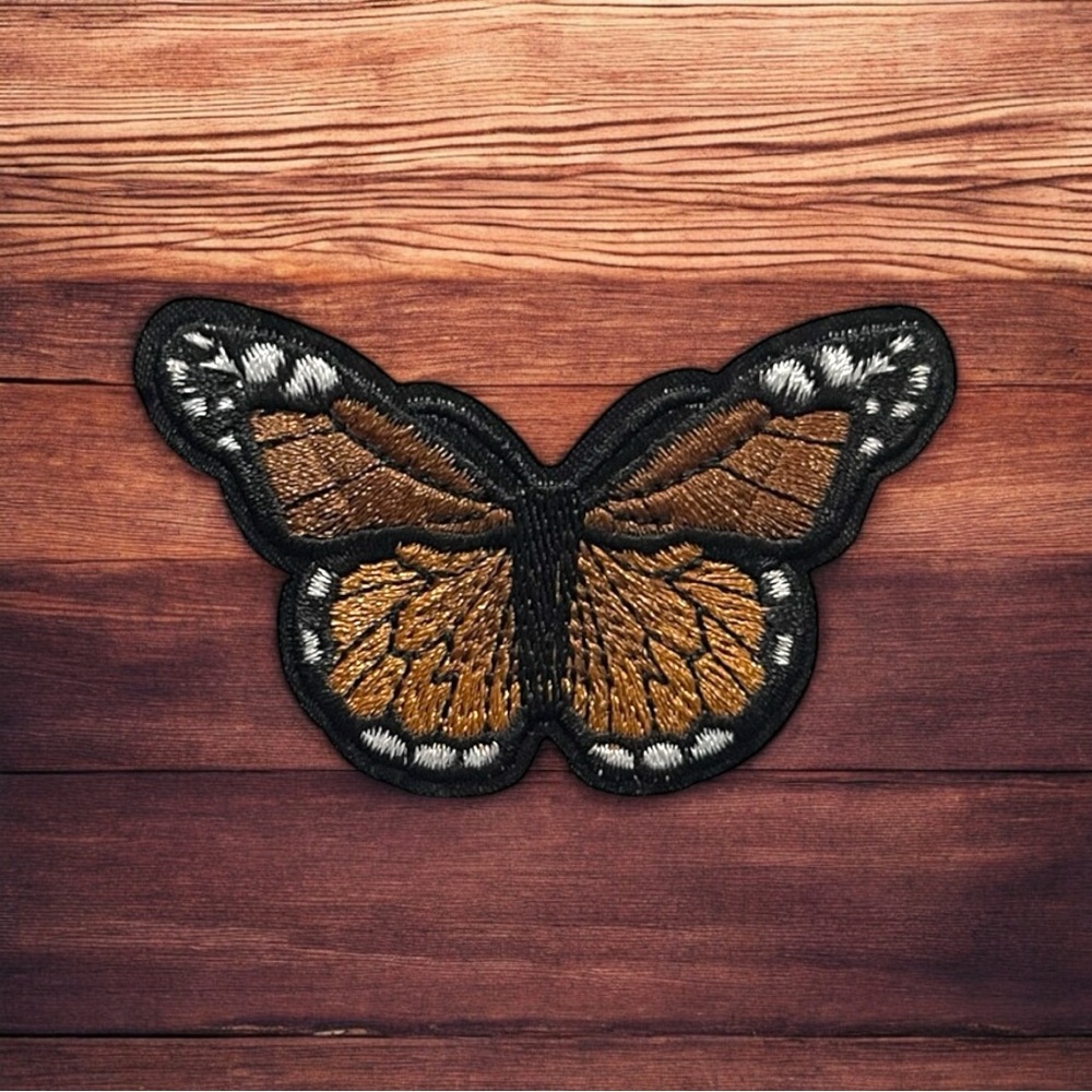 Butterfly Embroidered Patch